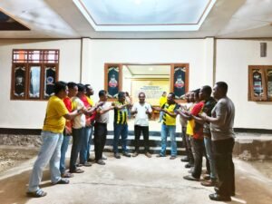 Pererat Silaturahmi, Polsek Bonggo Gelar Family Gathering Sekaligus Perpisahan Anggota