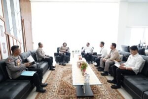 Wakapolda Papua Barat Hadiri Rapat Koordinasi Manajemen Risiko Bersama BPKP