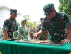 Kasad Resmikan Taman Merdeka serta Beri Pengarahan kepada Prajurit dan PNS Kodam III/Slw