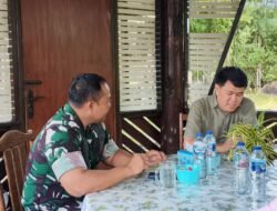 Dandim 1310/Bitung dan Ketua Fraksi Gerindra Sinkronkan Program Strategis Nasional di Kota Bitung