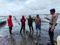 Sat Polairud Polres Sarmi Imbau Masyarakat Pesisir, Nelayan dan Angkutan Perairan Waspada Gelombang Tinggi
