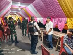 Ciptakan Situasi Kota Bitung yang Aman, Tertib dan Kondusif, Personel Kodim 1310/Bitung Bersama Aparat Terkait Gelar Patroli Gabungan