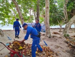 Satpolairud Polres Sarmi melanjutkan giat Sambang di Pulau Terluar Liki, Wujudkan Program Sambang Nusa Presisi dan ASRI