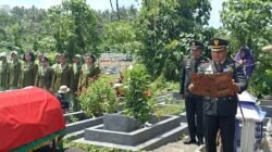 Bentuk Penghargaan Atas Pengabdian, Dandim 1310/Bitung Pimpin Upacara Persemayaman dan Pemakaman Anggota Kodim 1310/Bitung dengan Penuh Khidmat
