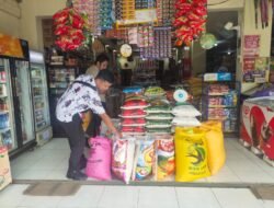 Satgas Pangan Polres Jayapura Lakukan Pemantauan Harga Beras di Retail Modern dan Pasar Tradisional Sentani