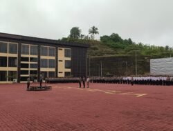 Kabid Dokkes Pimpin Apel Pagi, Tekankan Disiplin, Kesehatan, dan Pengelolaan Lingkungan Mako