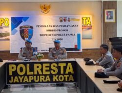 Bidpropam Polda Papua Gelar Gaktibplin di Polresta Jayapura Kota
