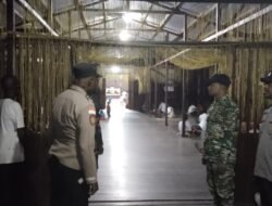 Polres Asmat Pastikan Perayaan Malam Paskah di Kota Lumpur Berjalan Aman dan Damai