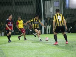 Pererat Sinergitas Melalui Olahraga, Tim Minisoccer Polda Papua Taklukkan Pertamina Patra Niaga dalam Laga Persahabatan