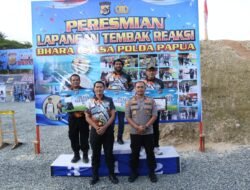 Dorong Prestasi Atlet, Kapolda Papua Resmikan Lapangan Tembak Bhara Daksa