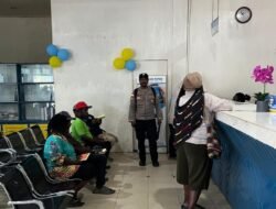 Situasi Aman, Pengamanan Objek Vital Bank Papua Karubaga Berjalan Lancar