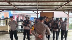 Polres Tolikara Gelar Patroli Minggu Pagi, Jaga Keamanan dan Kenyamanan Warga Beribadah