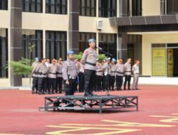 Apel Pagi Gabungan Polda Papua, Kabid Propam Tekankan Disiplin, Efisiensi Energi dan Profesionalisme Personel 