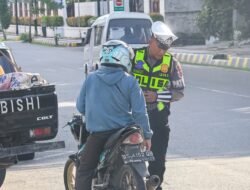 Tanamkan Kedisiplinan Dalam Berkendara, Sat Lantas Polresta Laksanakan Giat Hunting