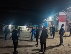 Patroli Malam Polres Tolikara Hadirkan Rasa Aman, Kota Karubaga Tetap Kondusif 
