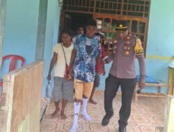 Polisi Hadir untuk Masyarakat, Warga Sakit Dievakuasi ke Puskesmas Samanente