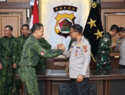 Kapolda Papua Terima Audiensi Pangkogabwilhan III, Sinergi TNI-Polri Diperkuat Hadapi Dinamika Keamanan