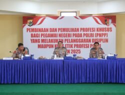 Wakapolda Papua Buka Program Pembinaan dan Pemulihan Profesi bagi Personel Pelanggar Disiplin dan Kode Etik 