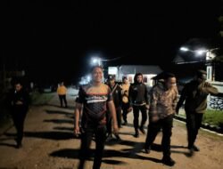 Patroli Malam Humanis, Polres Tolikara Perkuat Harkamtibmas di Kota Karubaga 