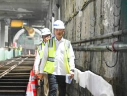 Wapres Tinjau Progres MRT Fase 2A, Tegaskan Transportasi Publik Modern Jadi Prioritas Nasional