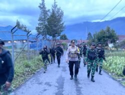 Sinergitas TNI-Polri Perkuat Patroli Gabungan, Jaga Kondusivitas Kamtibmas di Puncak Jaya