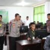 Wakapolda Papua Tinjau Langsung Proses CAT Akademik Penerimaan Bintara Polri