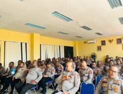 Hari Ke-4 Pelaksanaan PNPP, Polda Papua Perkuat Pembinaan Mental dan Disiplin Personel