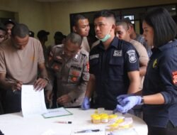 Tingkatkan Disiplin dan Profesionalisme, Bid Propam Polda Papua Gelar PNPP Hari Ke-5