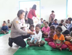 Momentum Kenaikan Yesus Kristus, Persekutuan Oikumene Polda Papua Tebar Kepedulian di Sentani