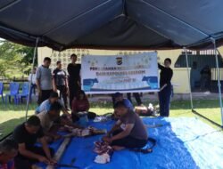 Peringati Idul Adha 1447 Hijriah, Polres Keerom Tebar Kepedulian Melalui Penyembelihan Hewan Kurban