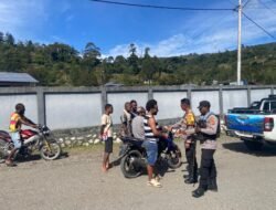 Pasca Idul Adha, Polres Tolikara Pastikan Situasi Kota Karubaga Aman dan Kondusif
