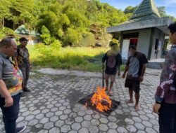 Komitmen Perangi Narkoba Sat Resnarkoba Polresta Musnahkan Barang Bukti Narkotika