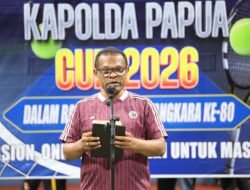 Kapolda Papua Tutup Turnamen Tenis Kapolda Papua Cup 2026, Perkuat Sportivitas dan Kebersamaan dalam Semangat Hari Bhayangkara ke-80