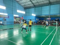 Sportivitas dan Semangat Juang Warnai Hari Kelima Turnamen Badminton Terbuka Piala Kapolda Papua Cup 2026
