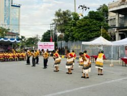 Meriahkan Hari Bhayangkara ke-80, Lomba Yospan Hari Kedua Tampilkan Semangat Budaya Papua di Taman Imbi