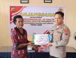 Sambut Hari Bhayangkara ke-80, Polres Sarmi Hormati Pengabdian Purnawirawan dan Warakawuri
