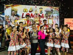 Hari Bhayangkara ke-80, Polda Papua Rayakan Kebersamaan Lewat Penutupan Lomba Tari Yospan