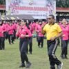 Pererat Soliditas dan Kebersamaan, Polda Papua Gelar Olahraga Bersama
