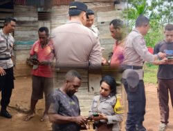 Satbinmas Polres Boven Digoel Sambangi Asrama Fofi, Sosialisasikan Call Center 110 dan Perkuat Kemitraan dengan Masyarakat
