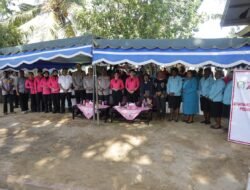 Kapolda Papua Resmikan Sarana Air Bersih dan Bagikan Paket Sembako untuk Warga Kampung Buti