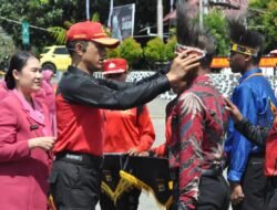 235 Casis Bintara Polri Resmi Ikuti Upacara Tradisi Penerimaan di SPN Polda Papua