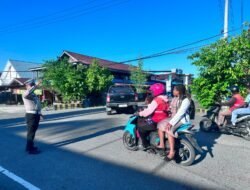 Polres Sarmi Maksimalkan Pelayanan Pagi, Satlantas Jaga Kelancaran dan Keselamatan Berlalu Lintas