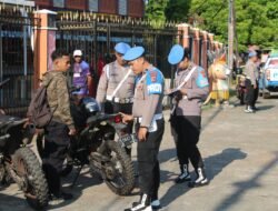 Bangun Keteladanan dari Internal, Bid Propam Polda Papua Gelar Operasi Gaktibplin Kendaraan Personel