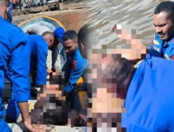 Respons Cepat Ditpolairud Polda Papua Evakuasi Korban Tenggelam di Pantai Dok 2