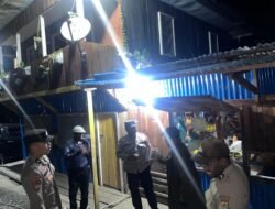 Patroli Humanis Polsek Kelila, Polisi Ajak Warga Bersama Jaga Kamtibmas