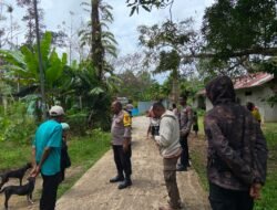 Patroli Rutin Polres Boven Digoel Hadir Jaga Keamanan di Tengah Aktivitas Warga