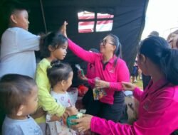 Di Tengah Musibah, Polresta Jayapura Kota Hadir Beri Bantuan dan Dukungan bagi Pengungsi