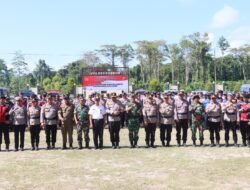 Polres Keerom Gelar Apel Kesiapsiagaan Lintas Instansi Hadapi Ancaman Karhutla