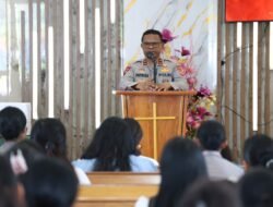 Kapolda Papua Ajak Personel Jadikan Kasih sebagai Kekuatan dalam Pengabdian