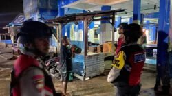 Jaga Kamtibmas di Tengah Malam, Kasat Samapta Polres Biak Numfor Pimpin Patroli Cipkon Sisir Kota Biak